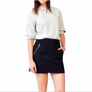 GAP | Front Zipper Pockets Mini Wool Skirt